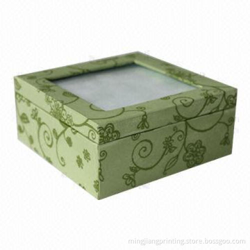 PVC Window Christmas Gift Box with Different Colors, Sizes Available